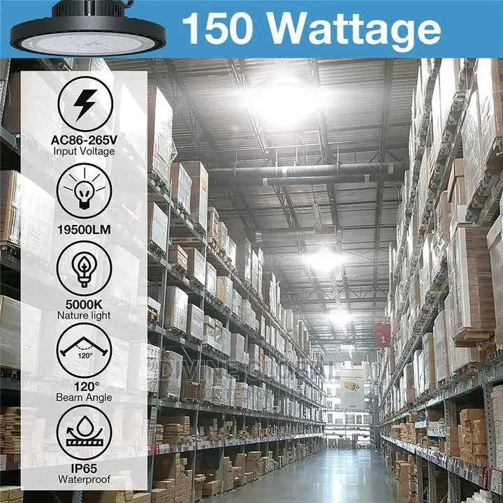 150W LED High Bay Factory Industrial Hanging Light