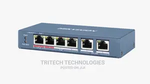 HIKVISION DS-3E0106HP-E 4 Port Fast Unmanaged POE Switch