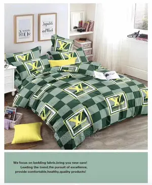 Quality Cotton Bedding(2 Bedsheets, 4 Pillow Cases)