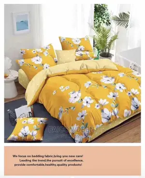 Luxurious Cotton Bedsheet( 2 Bedsheets, 4 Pillow Cases )
