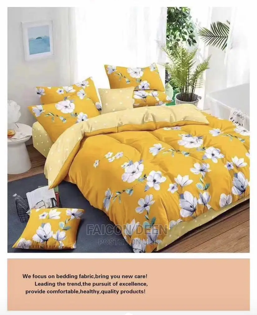 Luxurious Cotton Bedsheet( 2 Bedsheets, 4 Pillow Cases )