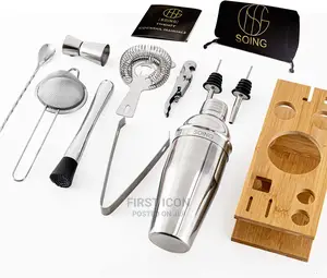 11-piece Bartender Kit, Cocktail Shaker Set
