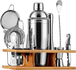 11-piece Bartender Kit, Cocktail Shaker Set