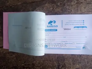 Carbonized Receipt Books