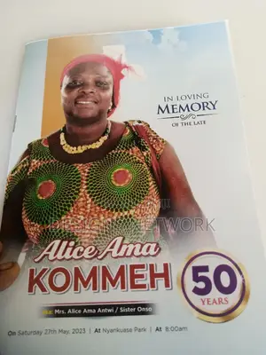 Funeral Books / Brouchures