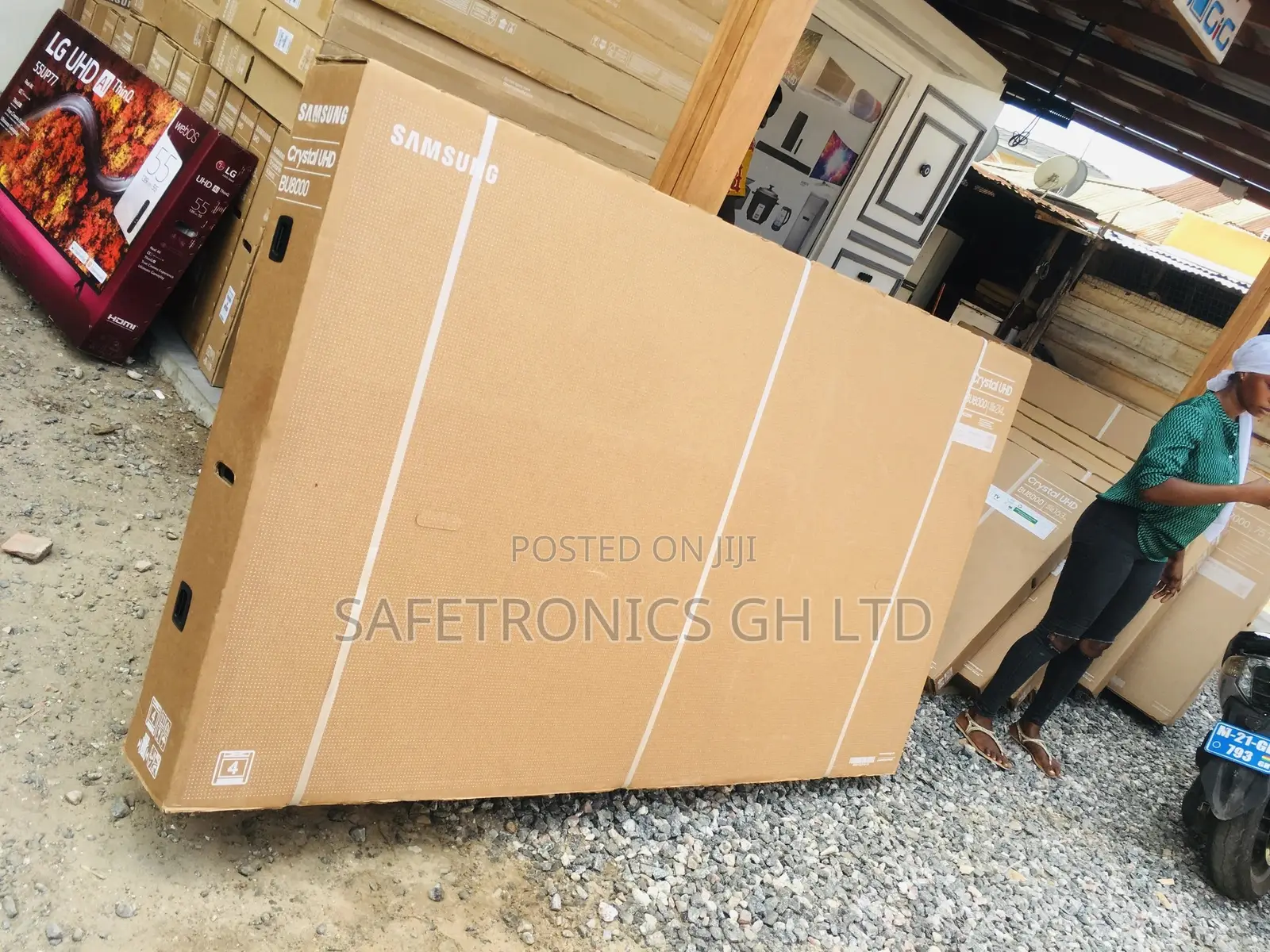 Stay With Us on Samsung 65” Led Bu80 Tv