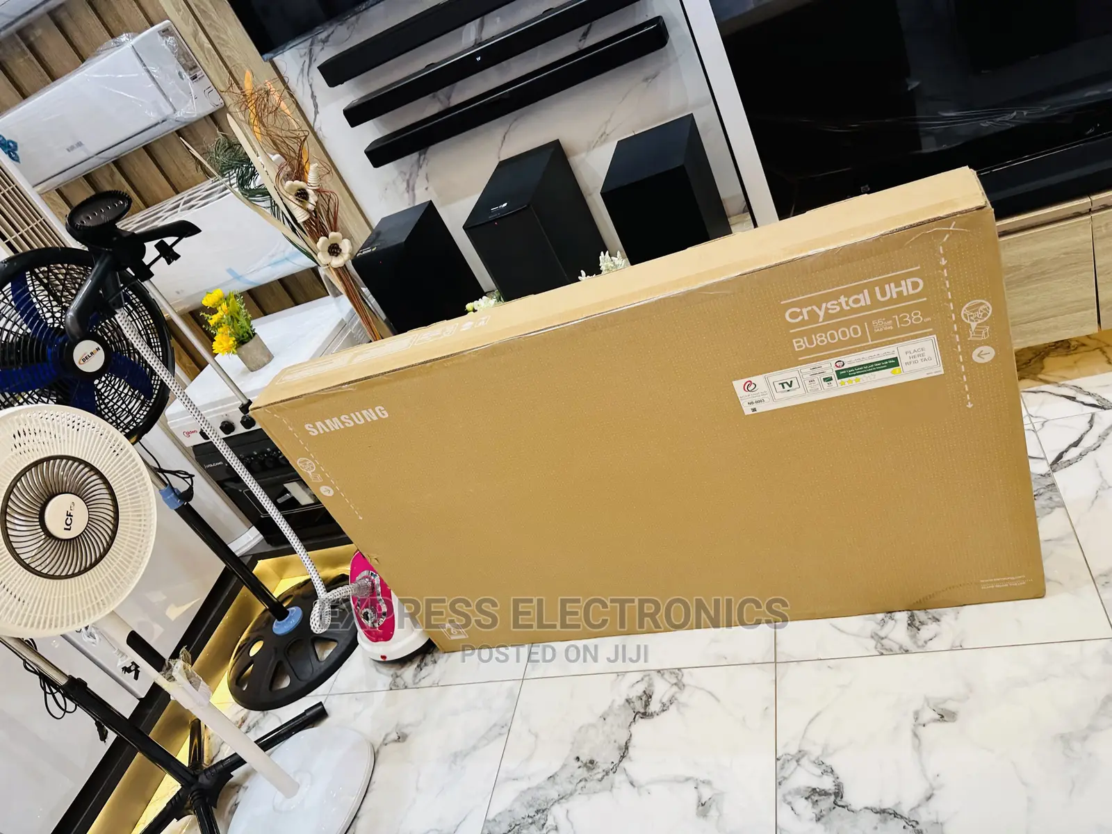 Wide Range of Colors UHD Samsung 55”Bu8000
