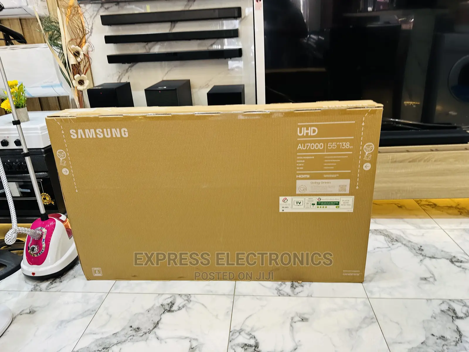 Unlimited Entertainment Tv Samsung UHD Smart 55”Au7000