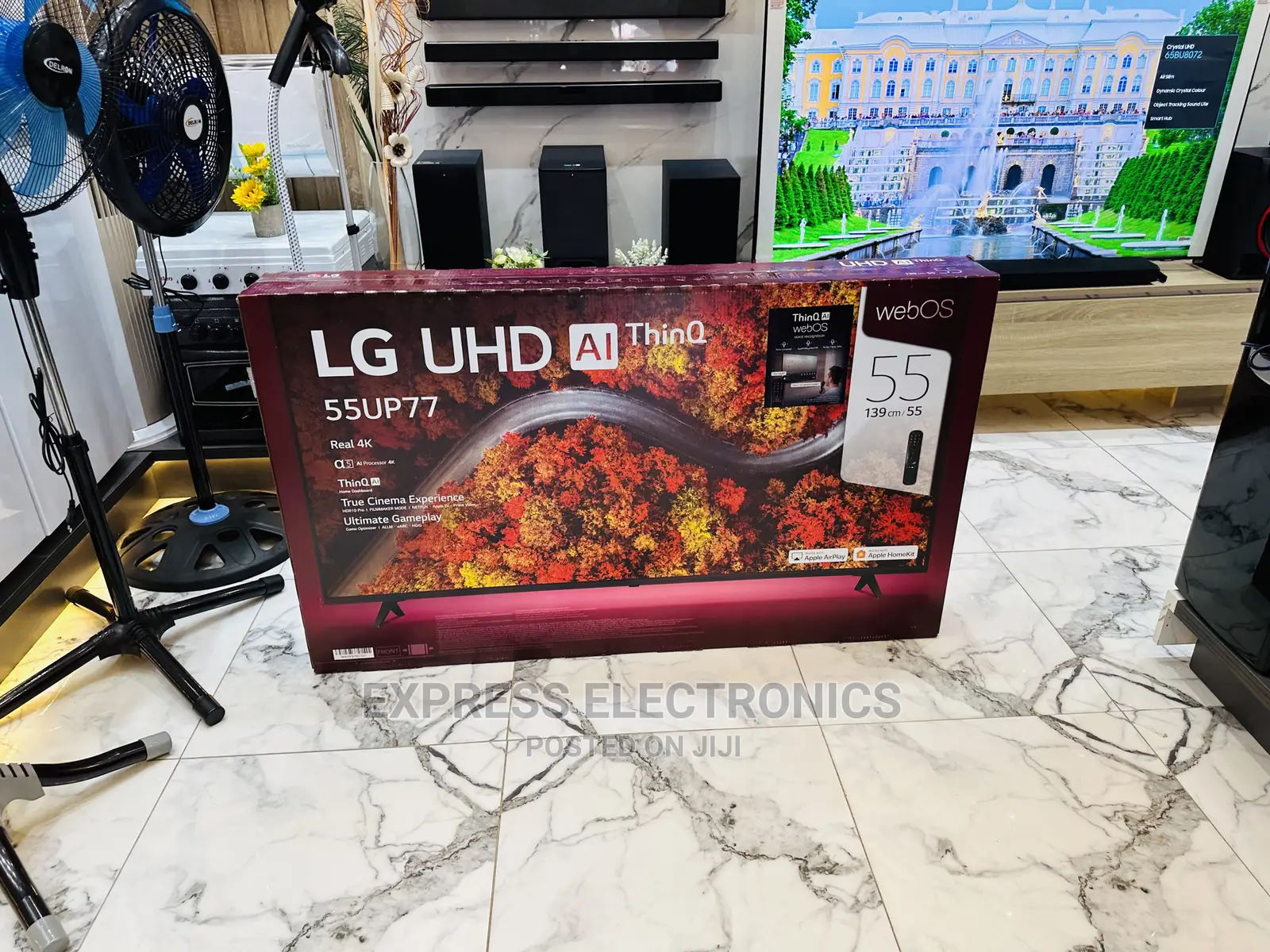 Up81 Series LG UHD Smart 55”Sleek Display
