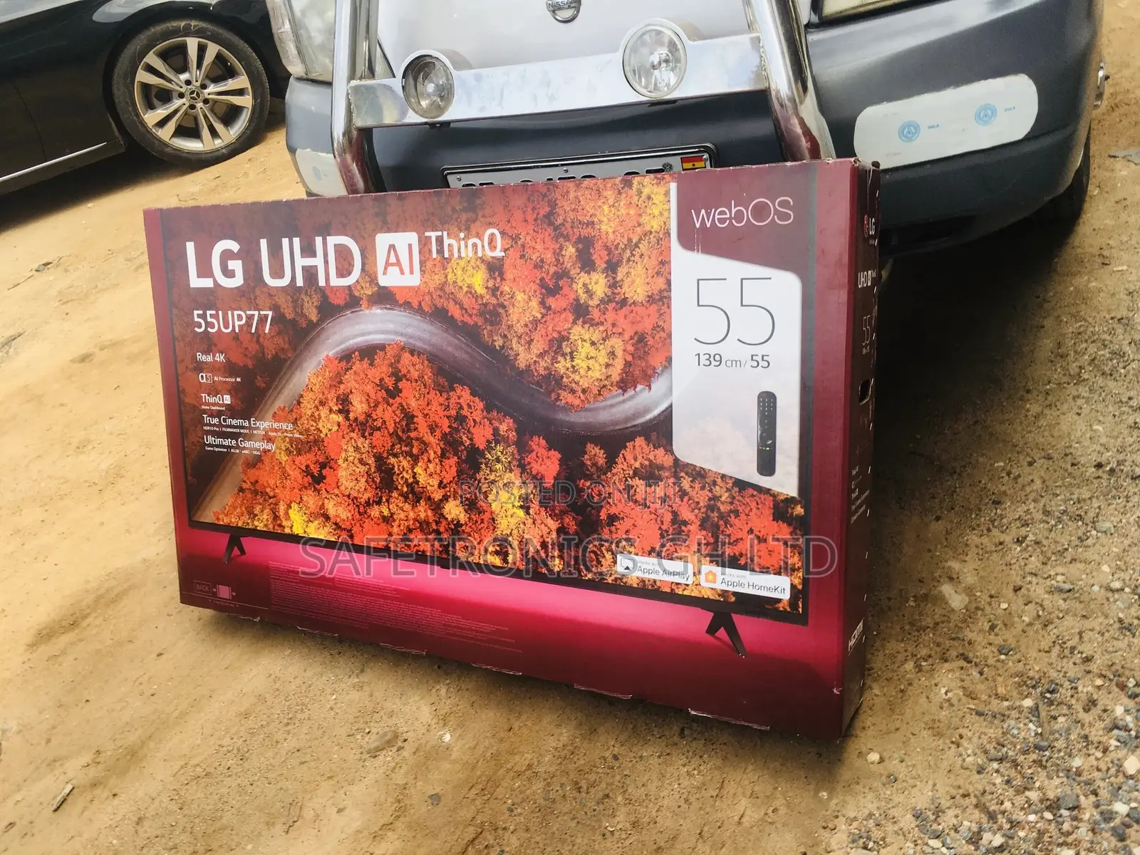 Stay Connected With Lg UP77 55” LED Tv