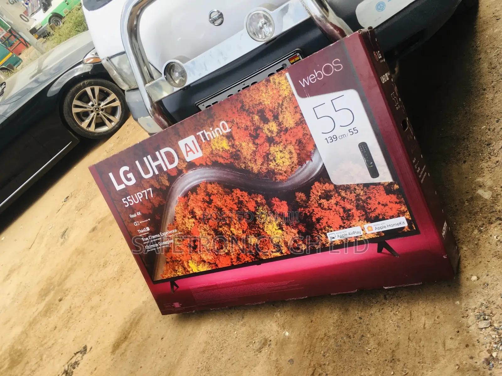 Stay Connected With Lg UP77 55” LED Tv