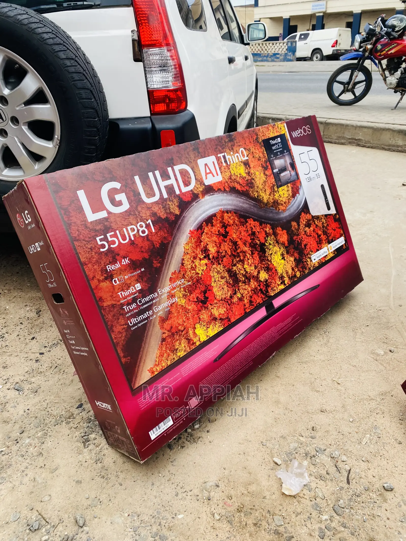 Original LG 55 Inch Up8150 Series Smart UHD Tv(55up8150).