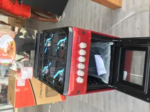 More Advanced Red Volcano 4B 50x55 Gas Cooker With Grill