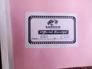 Carbonized Receipt Books