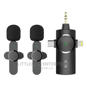 Wireless Live Lavalier Lapel Mini Microphone