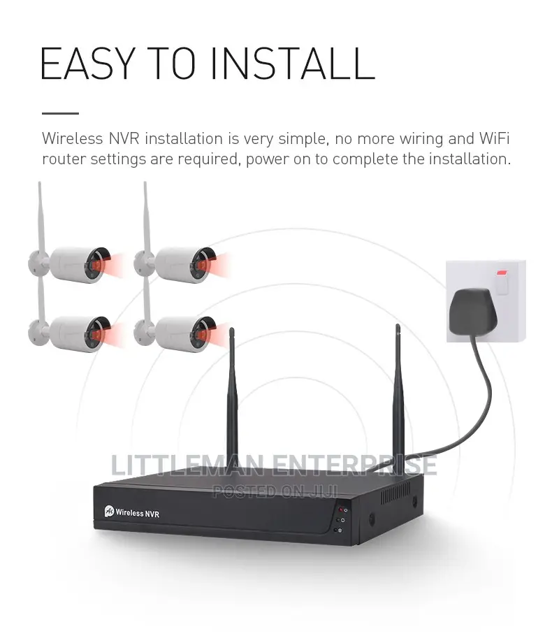 Home Security CCTV System Camera 8 Channel Wireless