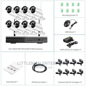 Home Security CCTV System Camera 8 Channel Wireless