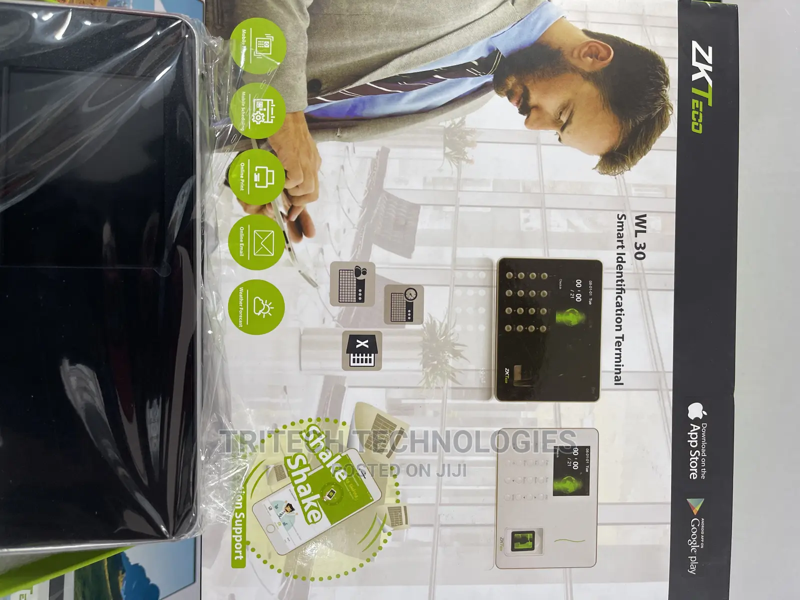 Zkteco Wl30 Time Attendance With Wi-Fi