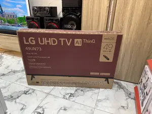 Vivid Wide Enhanced Color LG UHD LED 49”Un73 Tv