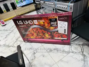 Smart Hub Clear Sound LG UHD LED 55”Up77 Tv