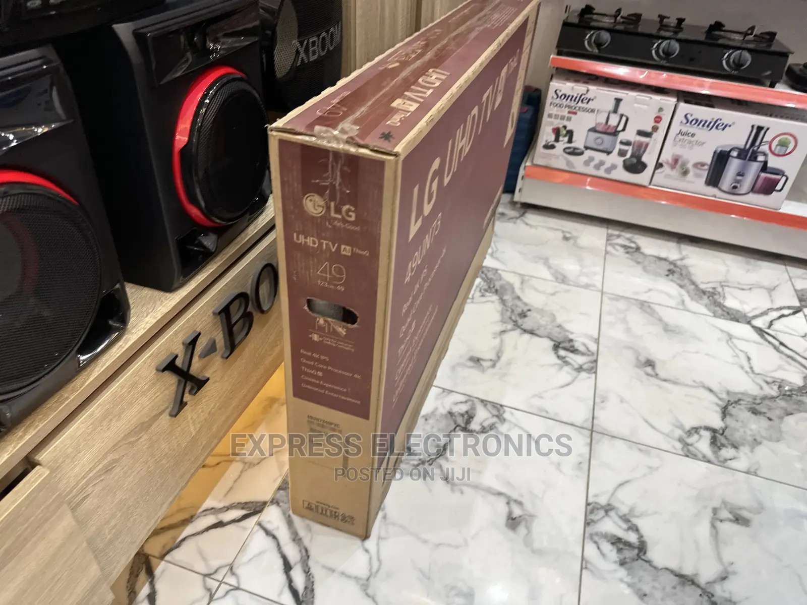 AI Sound Effects Film Maker LG 49”Un73 UHD Smart