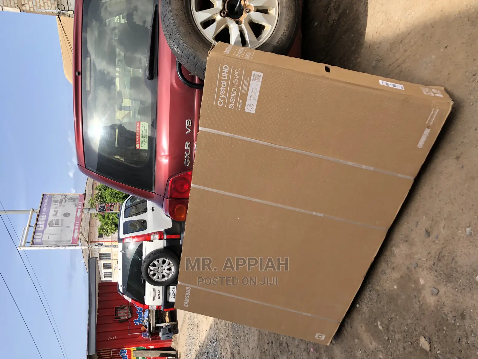 (75bu8000)Authentic Samsung Smart Real Tv Available Now.