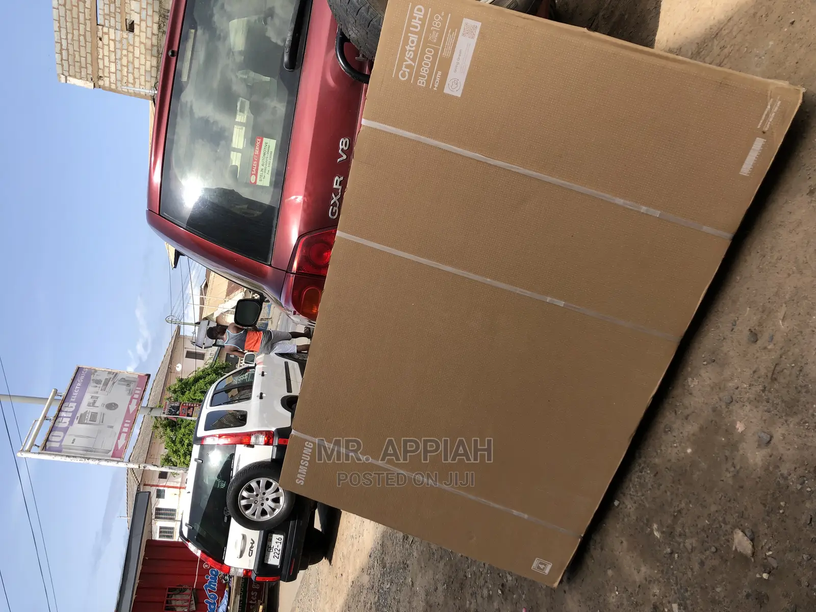 (75bu8000)Authentic Samsung Smart Real Tv Available Now.