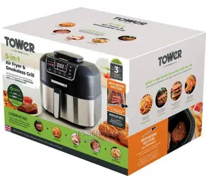 Tower T17086 5 in 1 Air Fryer and Smokeless Grill