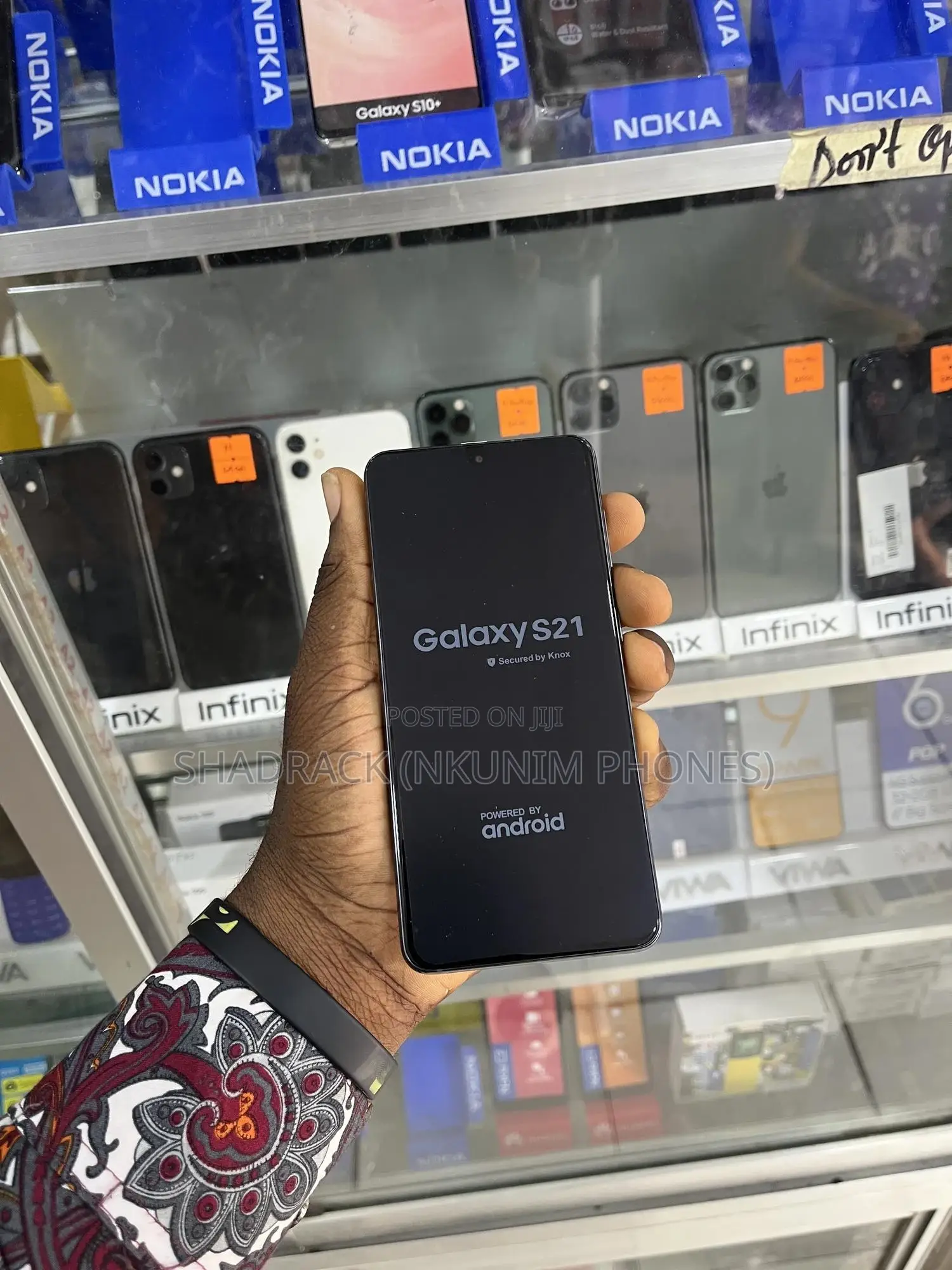 New Samsung Galaxy S21 5G 128 GB Black