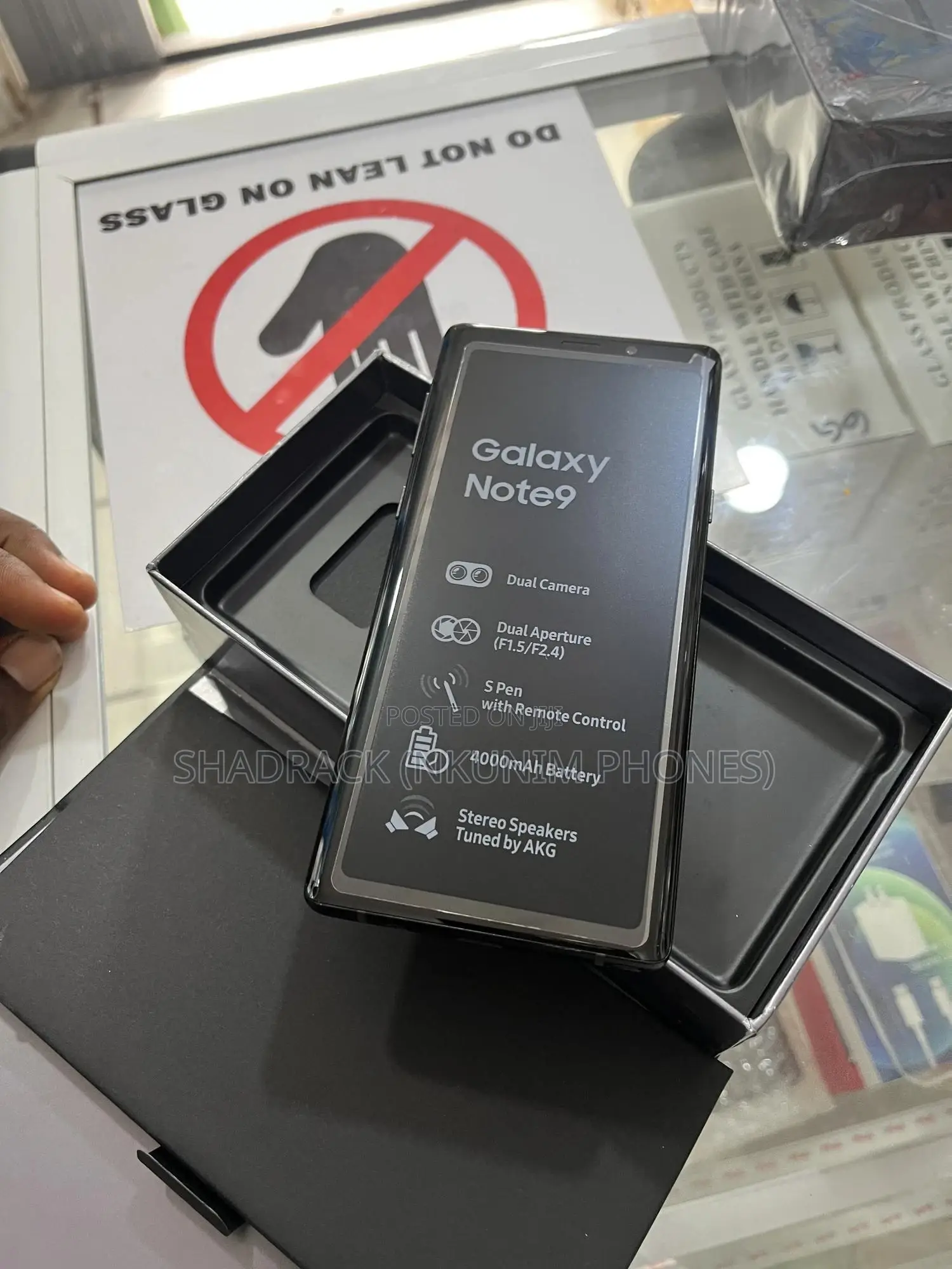New Samsung Galaxy Note 9 128 GB Black