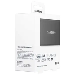 SAMSUNG T7 2TB - Portable SSD - Up to 1050mb/Gen 2