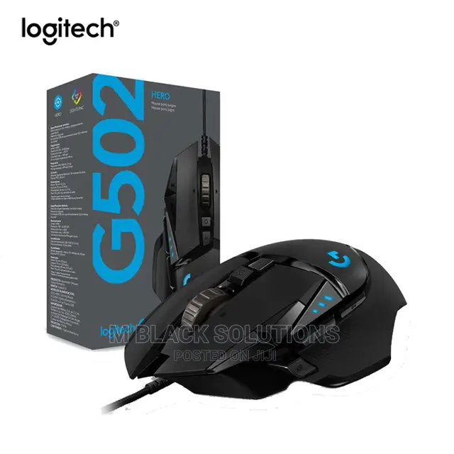 Logitech G502 Hero High Performance Wired Gaming - 