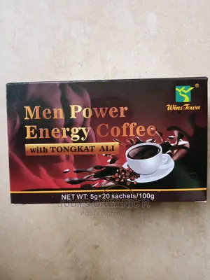 Men Power Energy Coffee With (Tongkat Ali, Maca, Ginseng)
