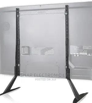 Durable Universal Table Top TV Stand for 27-65 Flat Screen