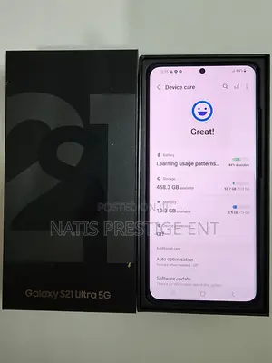 New Samsung Galaxy S21 Ultra 5G 128 GB Black