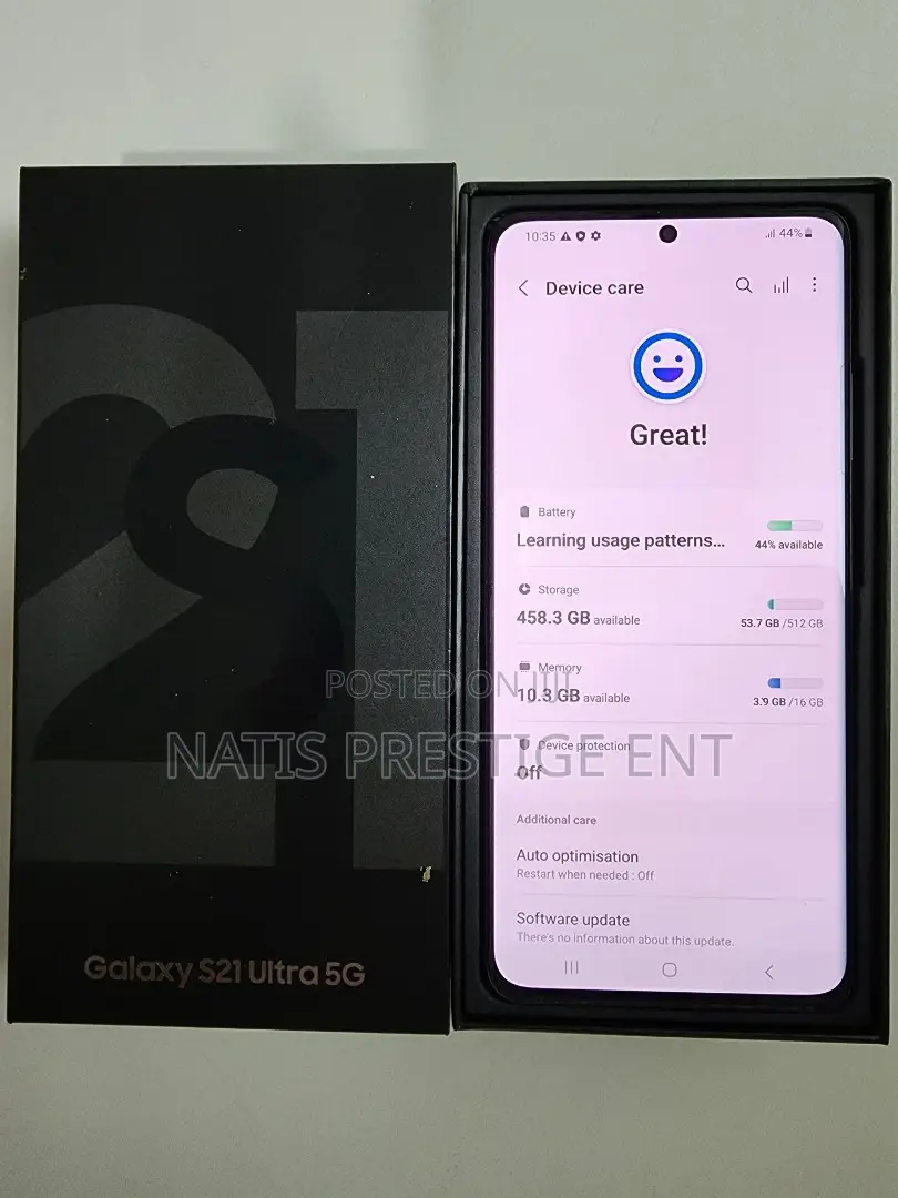 New Samsung Galaxy S21 Ultra 5G 128 GB Black