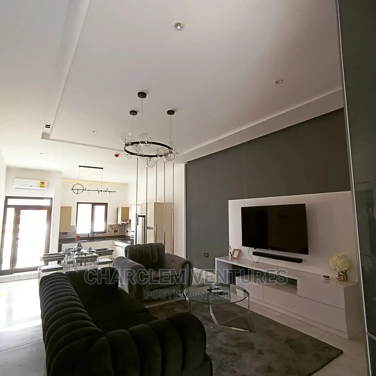 Furnished 2bdrm Apartment in Charclem Ventures, East Legon for Rent