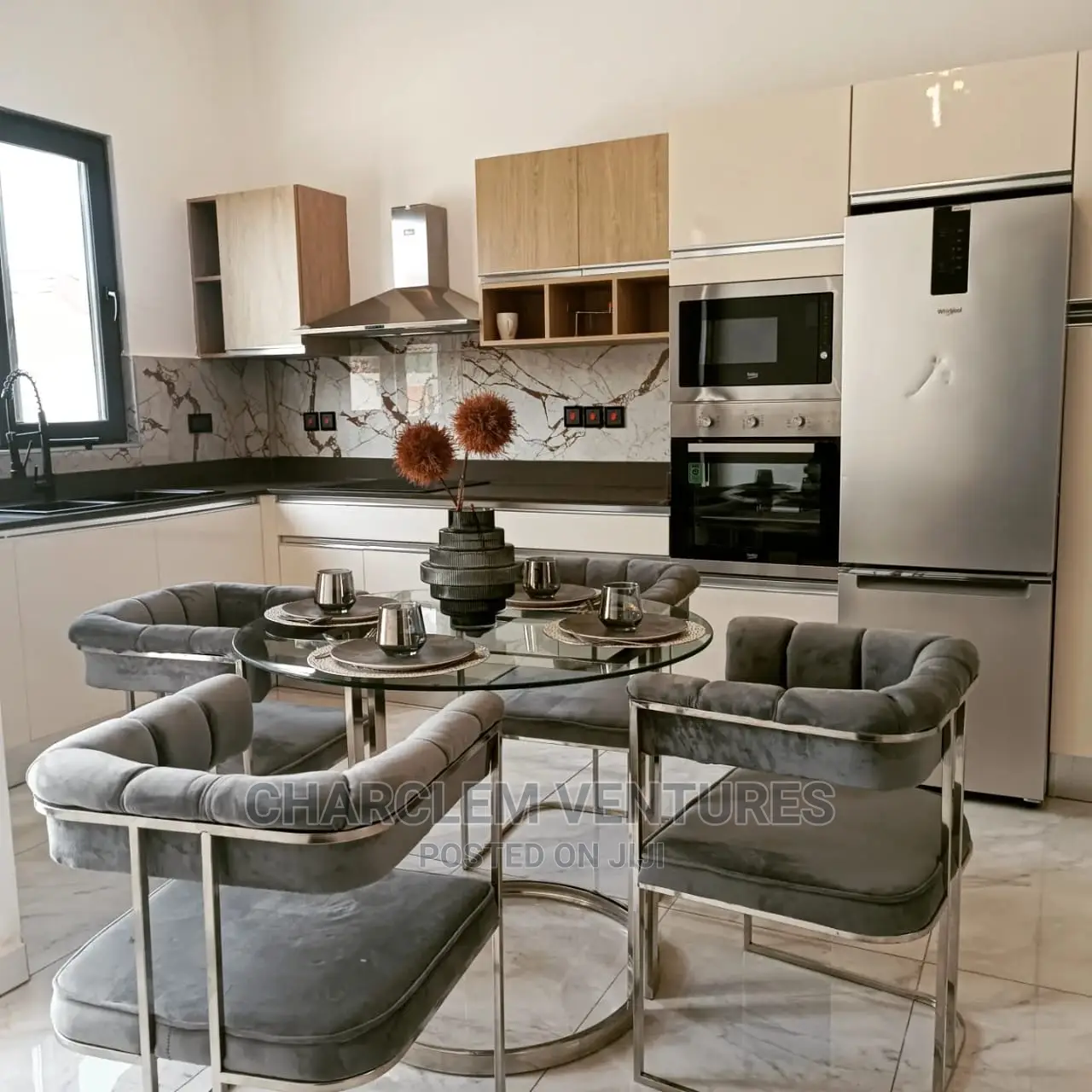 Furnished 2bdrm Apartment in Charclem Ventures, East Legon for Rent