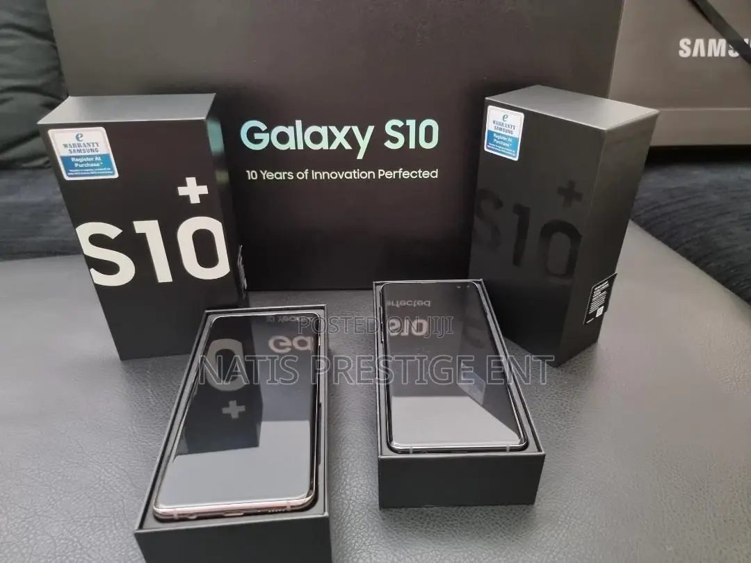 New Samsung Galaxy S10 Plus 128 GB Black