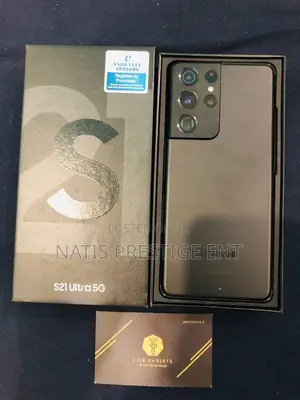 New Samsung Galaxy S21 Ultra 5G 256 GB Black