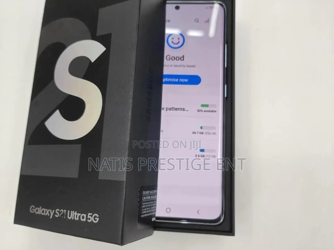 New Samsung Galaxy S21 Ultra 5G 512 GB Black
