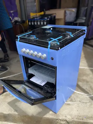 Unique 50x50 Volcano 4 Gas Cooker in Stock Now(Blue Color).
