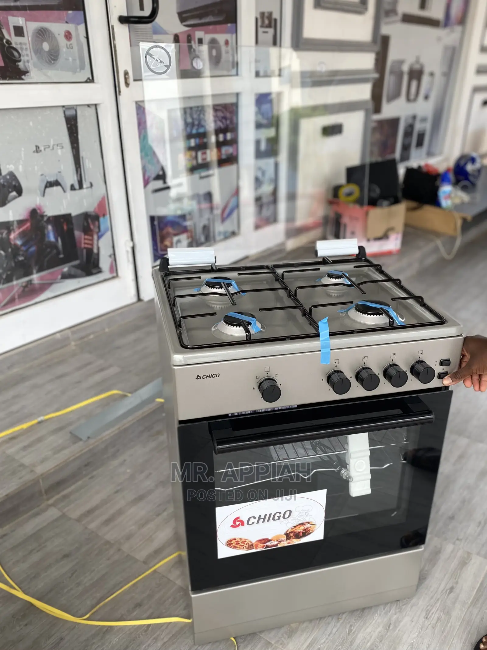 Original 60*60 Auto Ignition Chigo 4 Burner Available Now 
