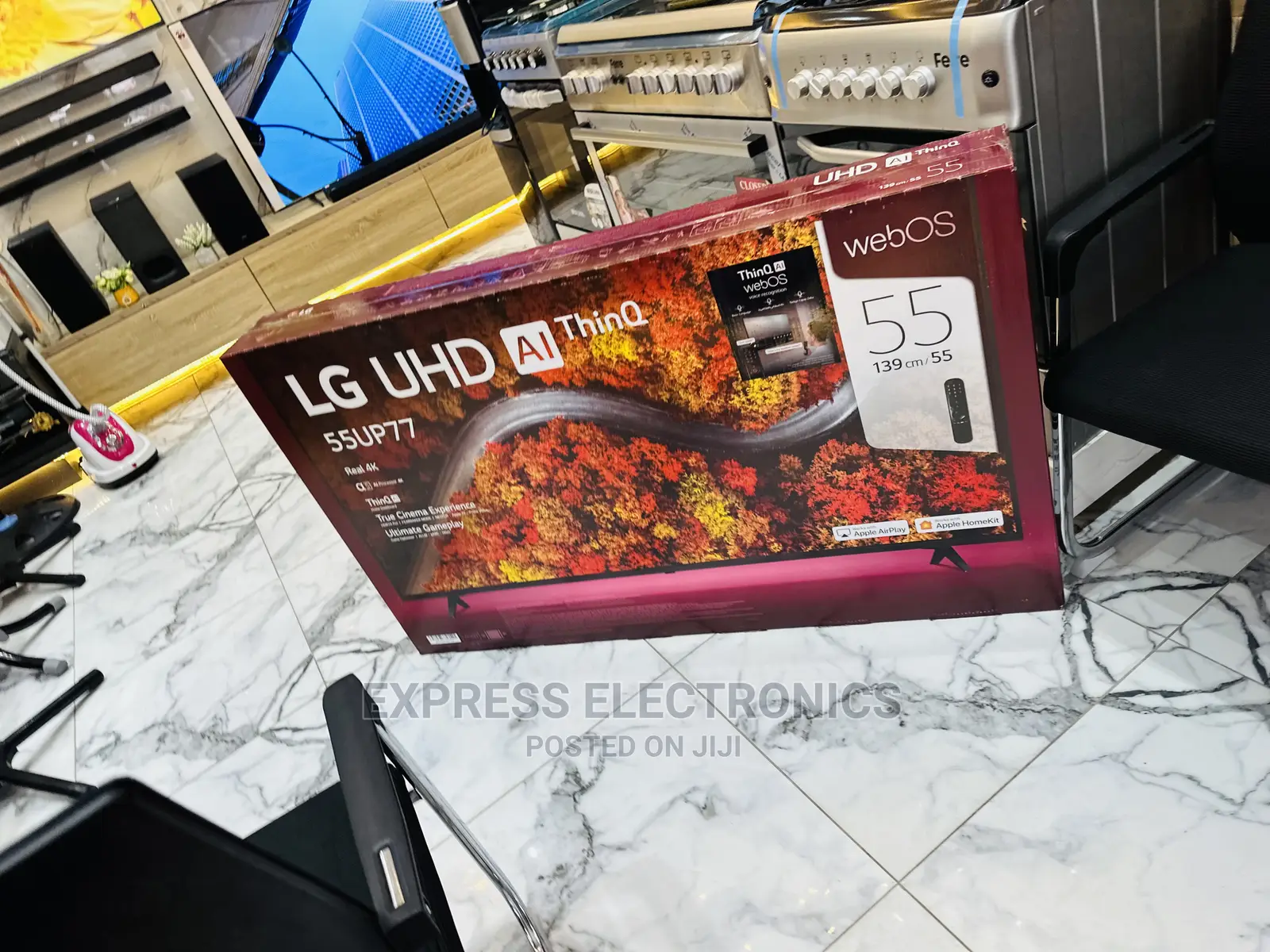 No.1 Best Choice of LG Tv UHD Display Smart Up77 55”
