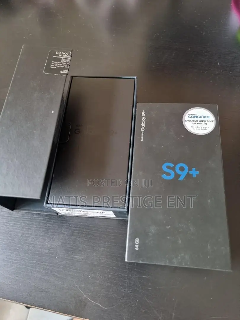 New Samsung Galaxy S9 Plus 64 GB Black