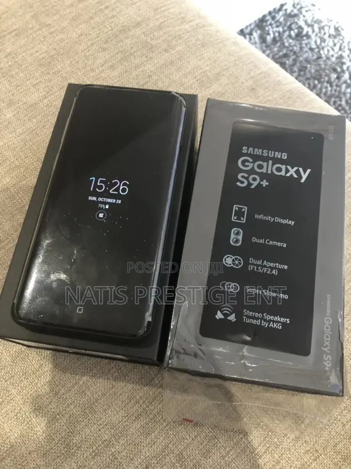 New Samsung Galaxy S9 Plus 64 GB Black