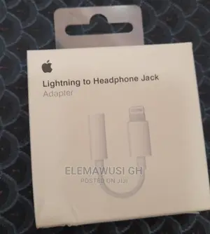 Original Lightning to Headphone Jack Adapter