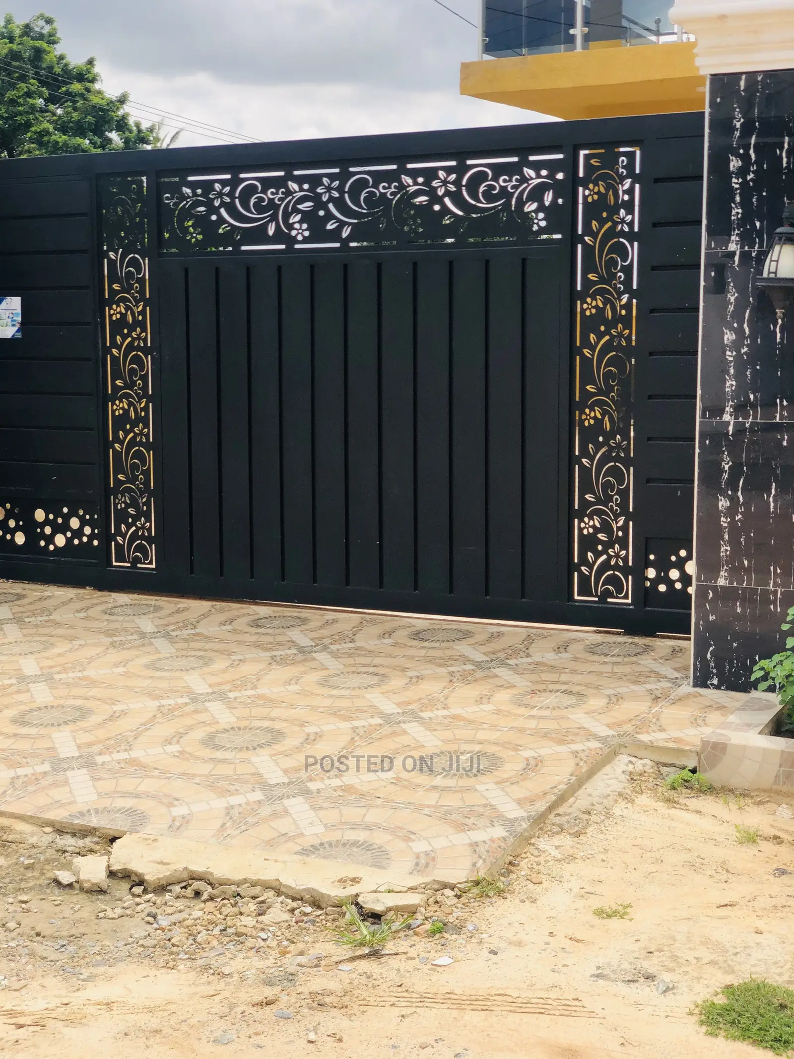 High Quality Galvanize Sliding Main Gate