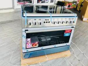 4 Gas 1 Electric Ferre Burner Gas Oven With Grill Cooker 