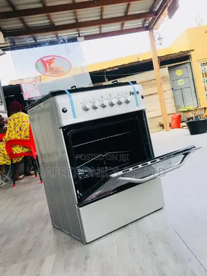 Oven With Grill Ferre Sliver 4 Gas Burner 60x60
